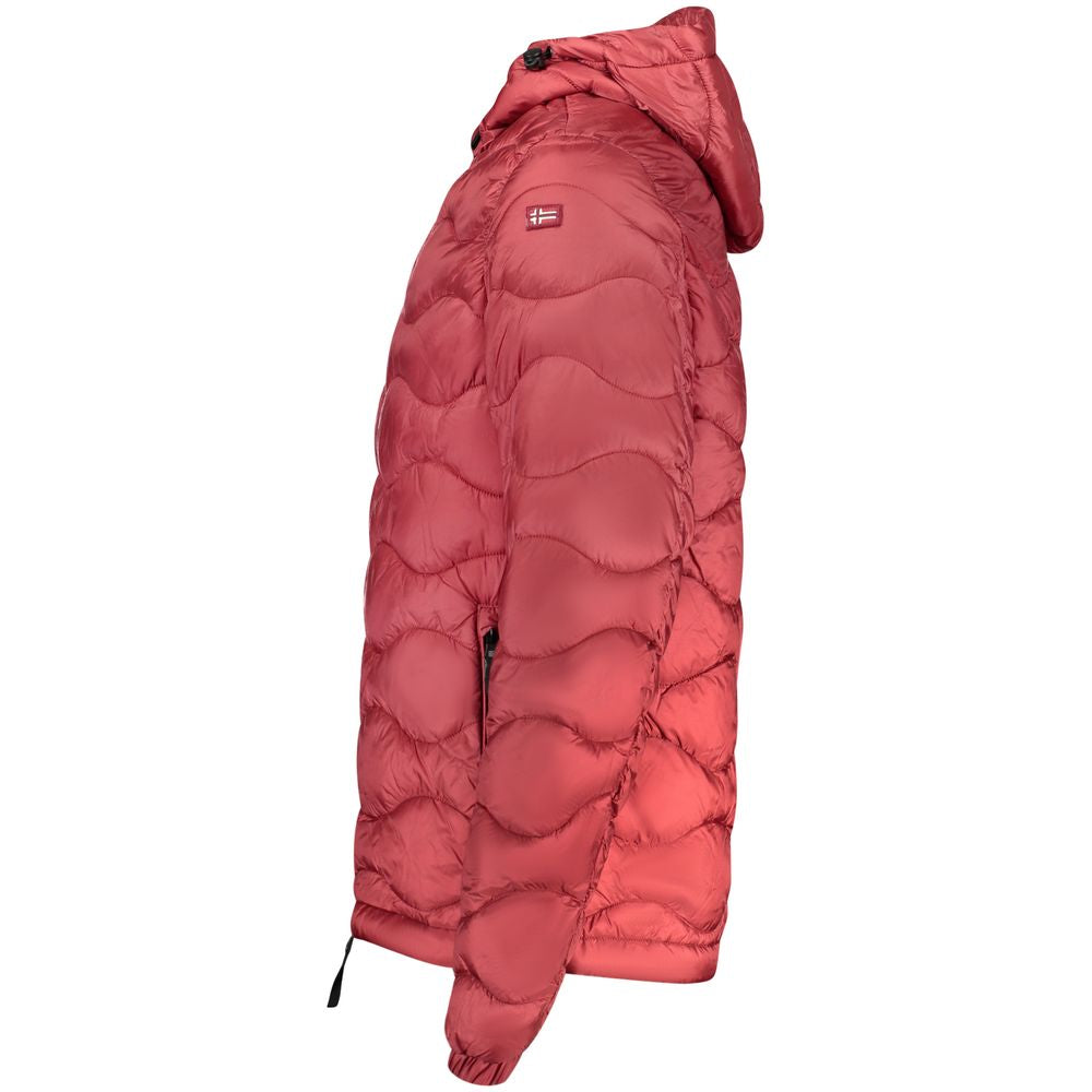 Norway 1963 Red Men's Polyamide Jacket