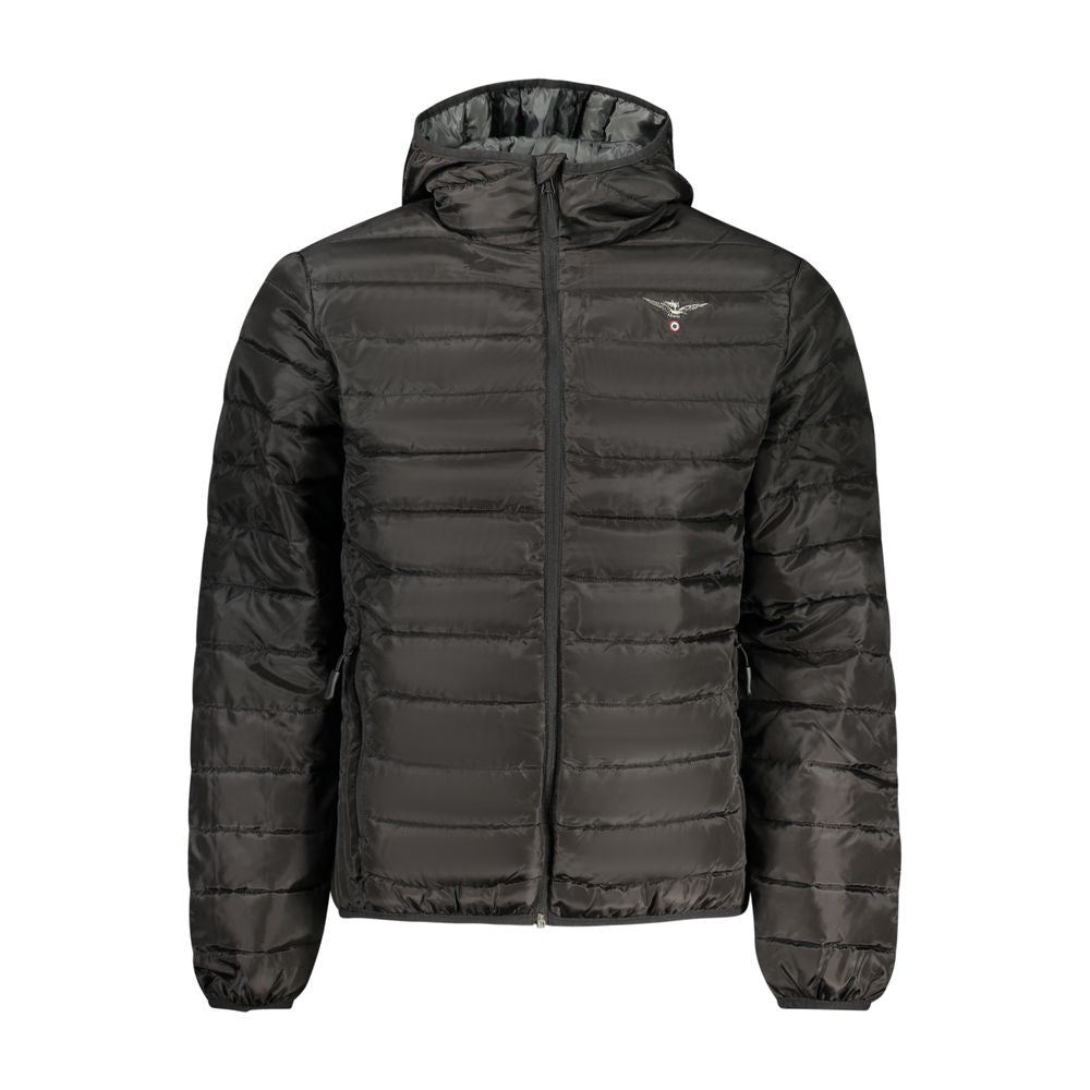 Accademia Militare Men's Jacket in Black Polyester