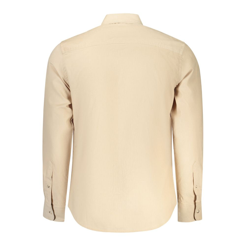 North Sails Men's Beige Cotton Shirt
