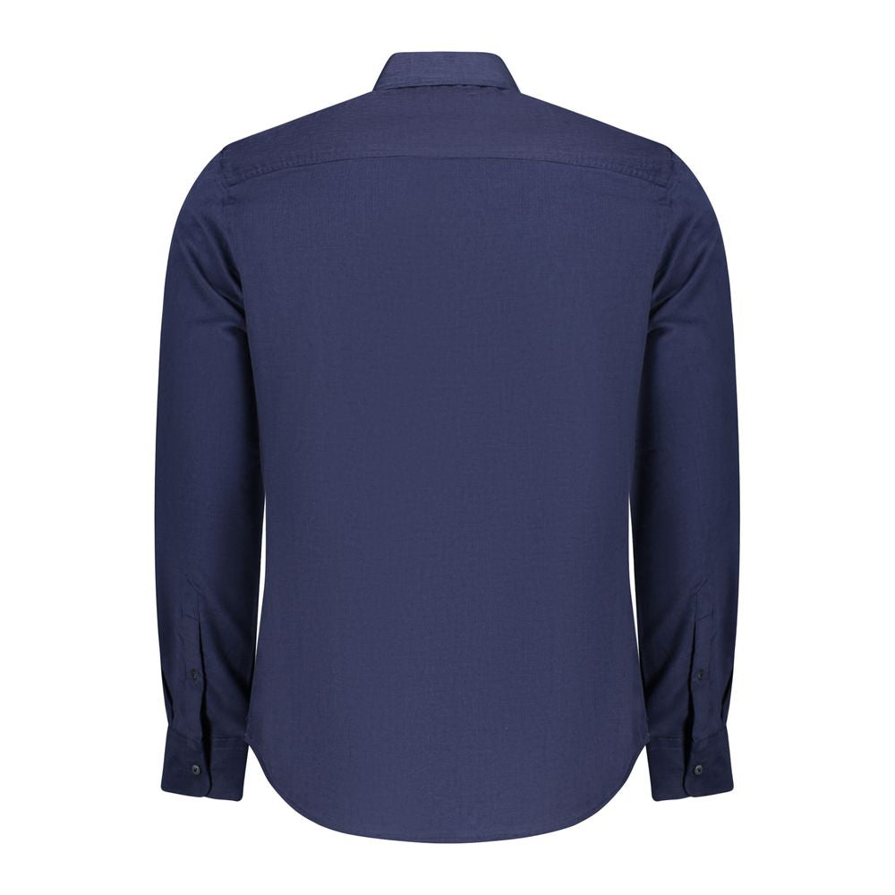 North Sails Men's Blue Cotton Shirt