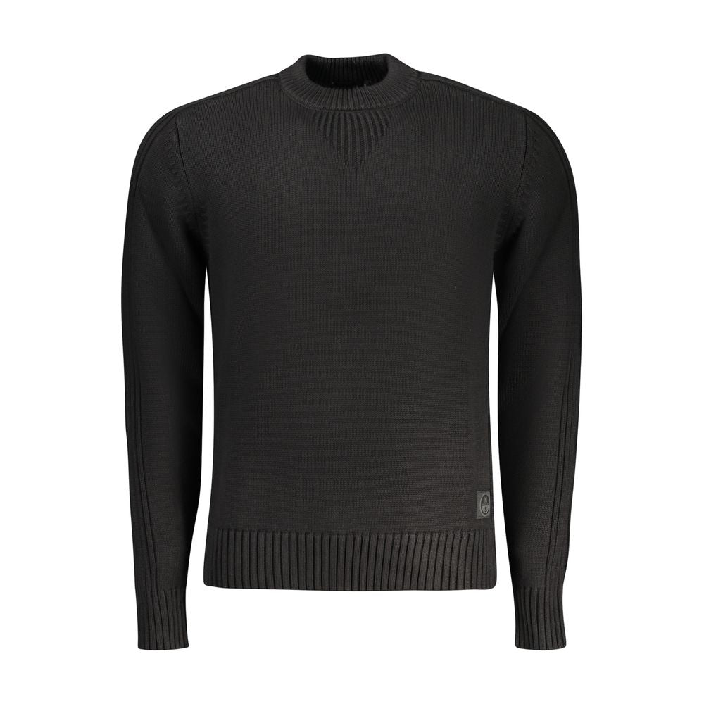 North Sails Schwarzer Herrenpullover aus Baumwolle