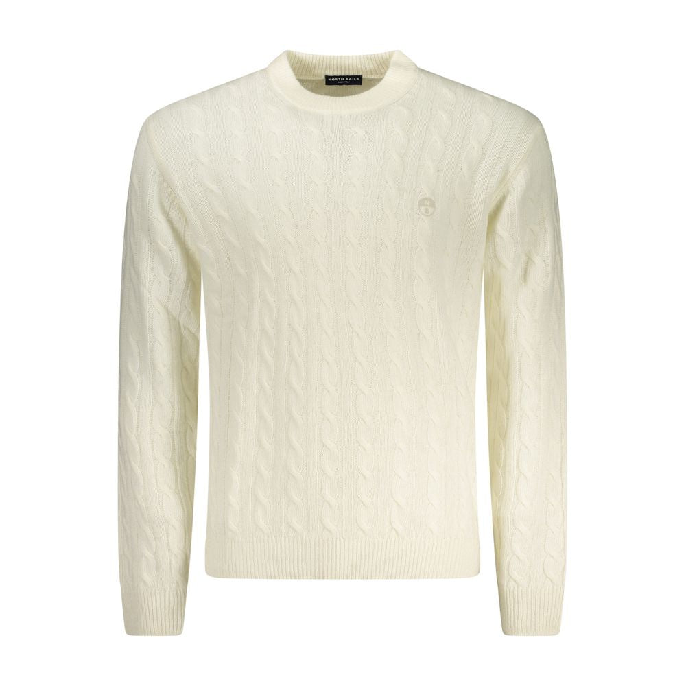 North Sails Bianco Poliammide Herrenpullover
