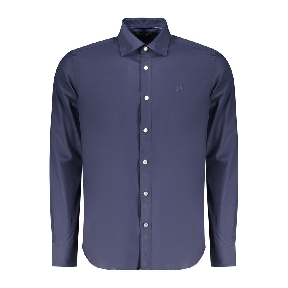 North Sails Men's Blue Cotton Shirt