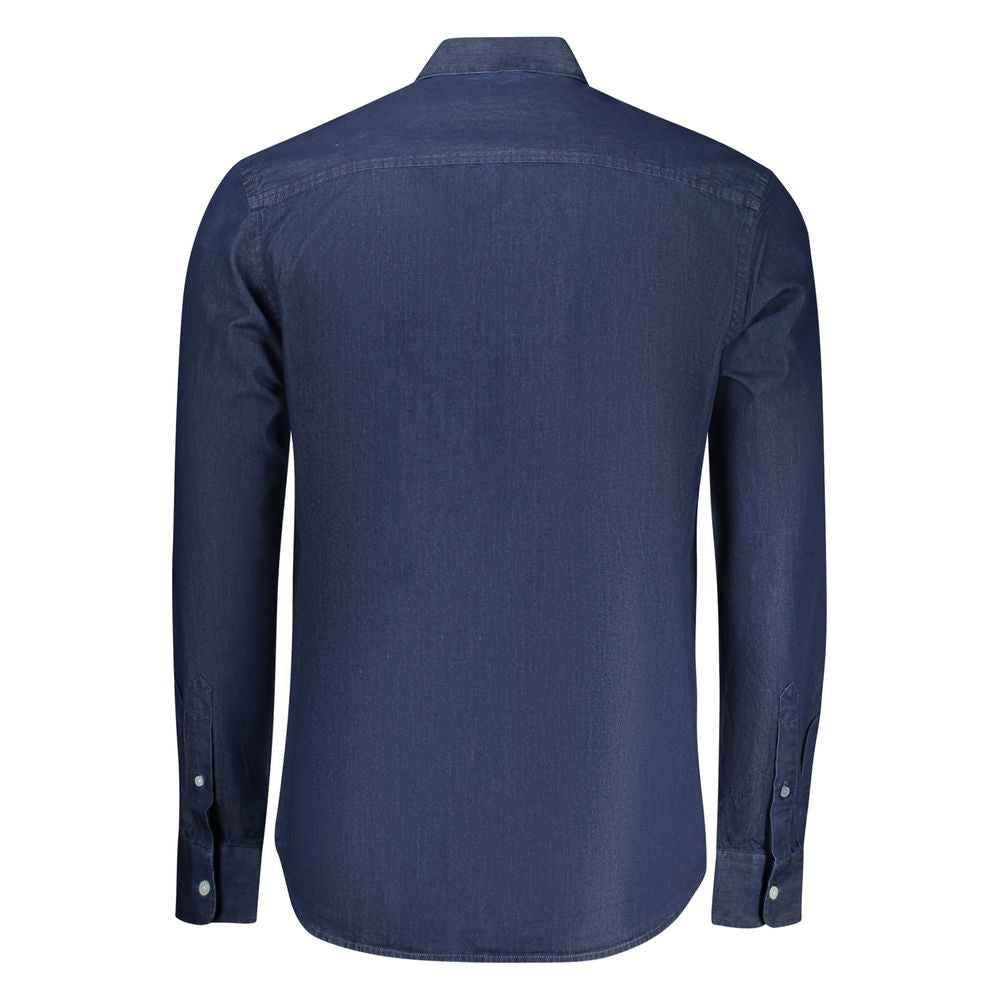 North Sails Men's Blue Cotton Shirt