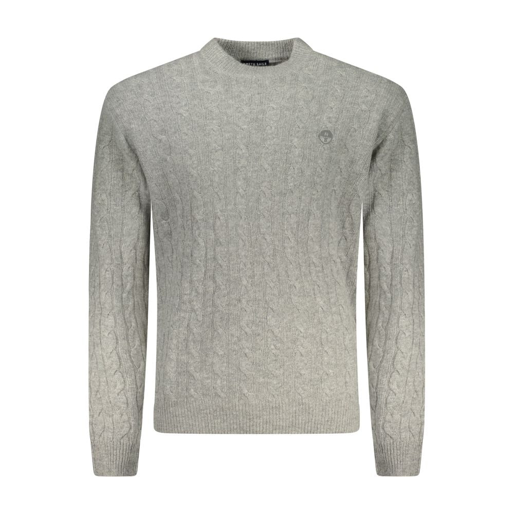 North Sails Gray Polyamide Men's Sweater
