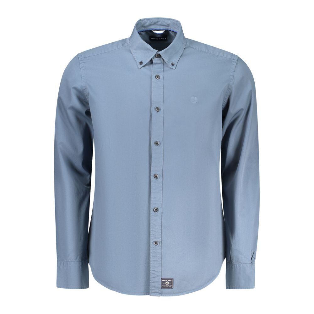 North Sails Men's Blue Cotton Shirt