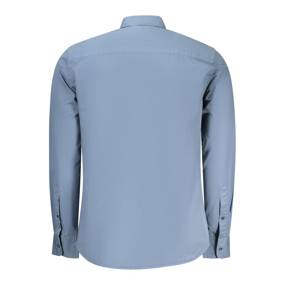North Sails Men's Blue Cotton Shirt