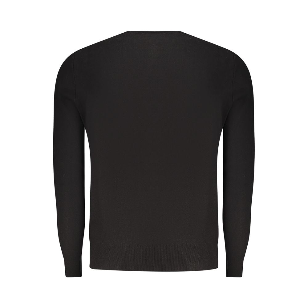 North Sails Schwarzer Herrenpullover aus Viskose
