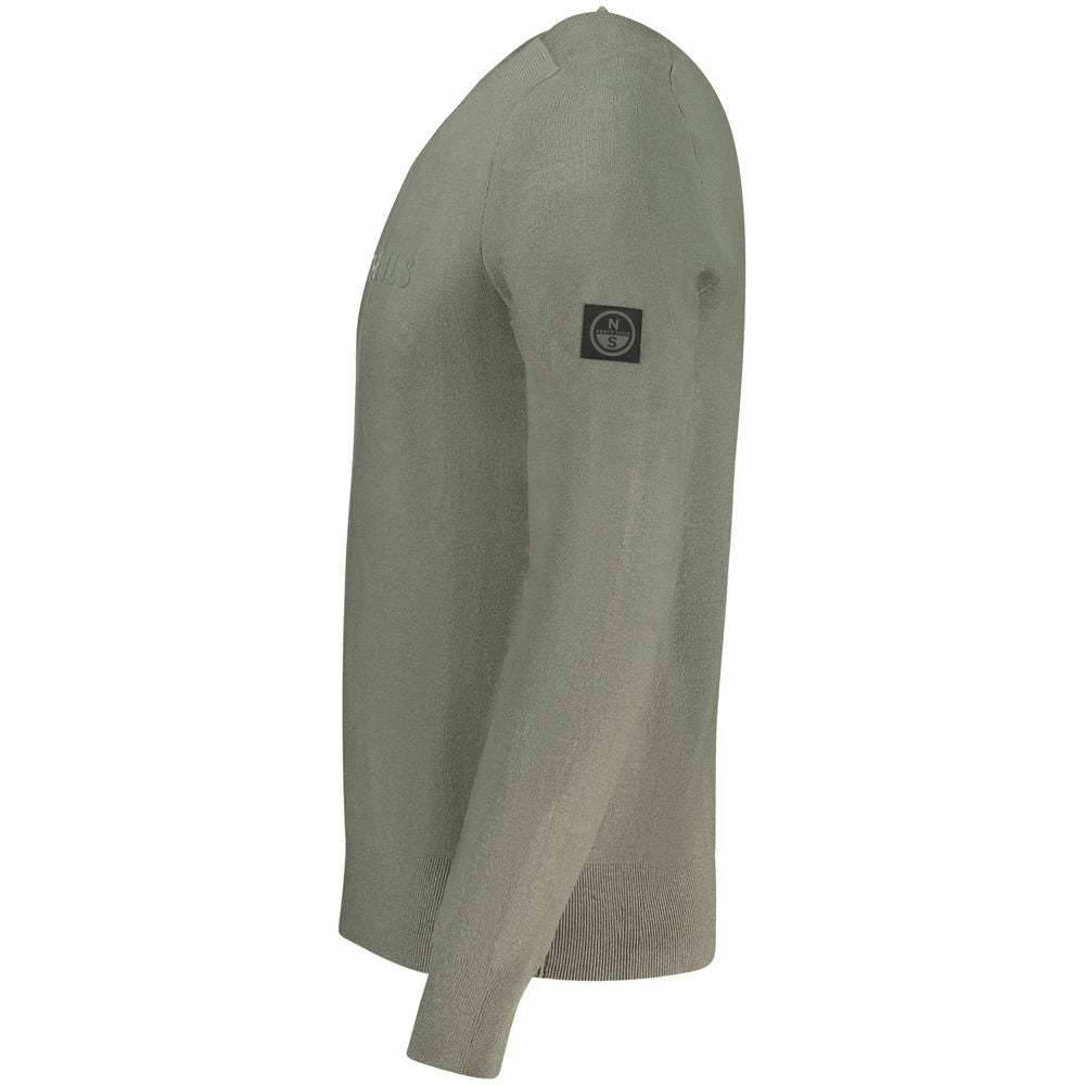 North Sails Verde Viscosa Herrenpullover
