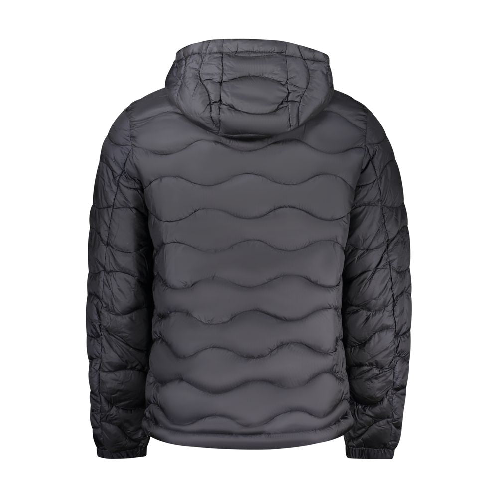 Norway 1963 Schwarze Poliammid-Herrenjacke
