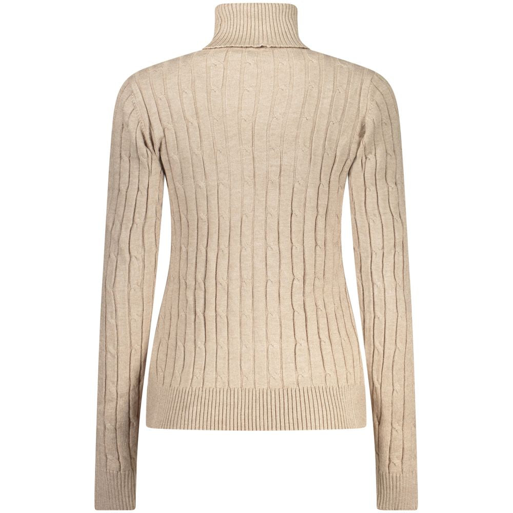 Norway 1963 Women's Viscose Jumper in Beige