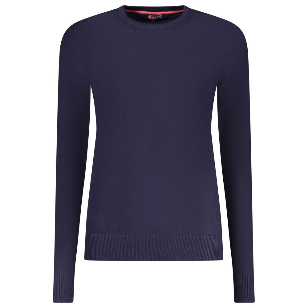 Norway 1963 Blue Viscose Women's Sweater