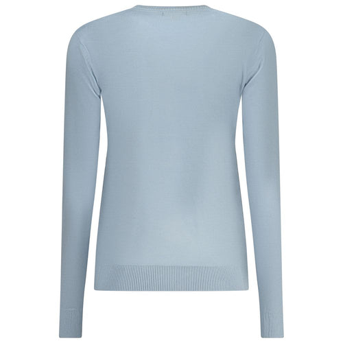 Norway 1963 Azzurro Viskose Damen Pullover