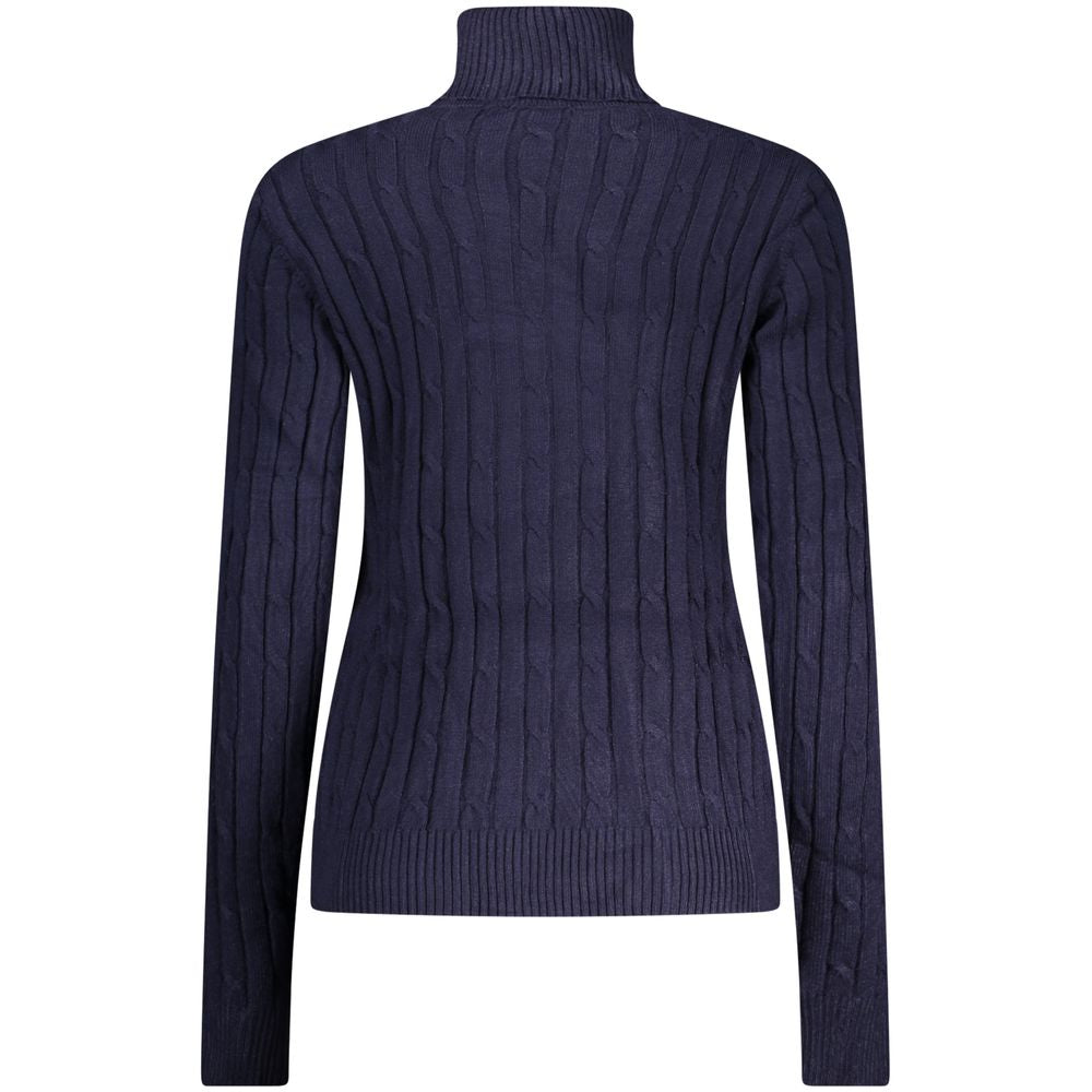 Norway 1963 Blue Viscose Women's Sweater