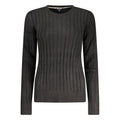 Norway 1963 Schwarzer Damenpullover aus Viskose