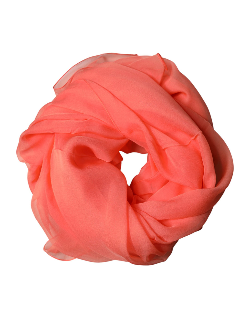 Dolce & Gabbana Orange Stole Silk Scarf Neck Scarf Men's Scarf