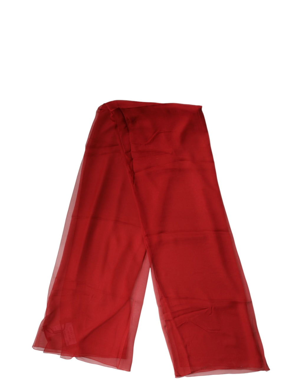 Dolce & Gabbana Rote Stola Seidenschal Herrenschal