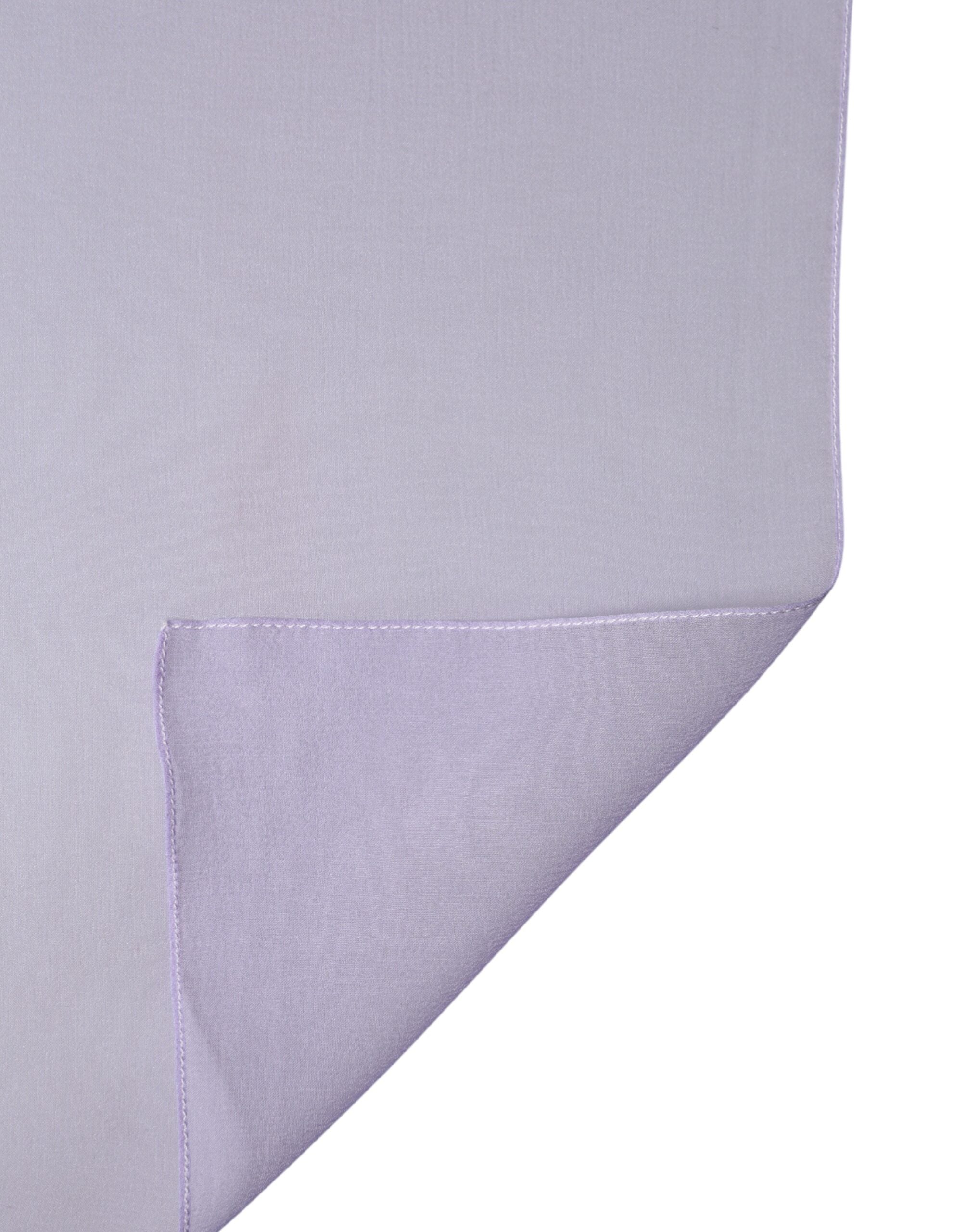 Dolce & Gabbana Violet Silk Stole, Scarf, Shawl for Men
