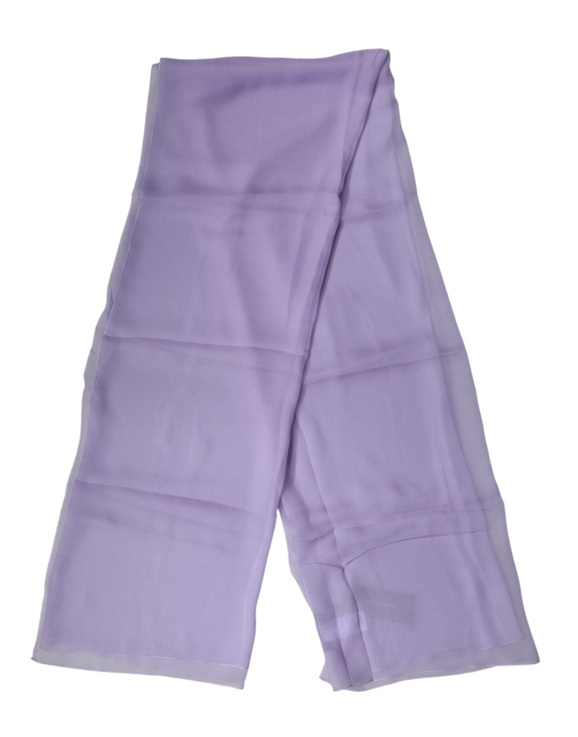 Dolce & Gabbana Violet Silk Stole, Scarf, Shawl for Men