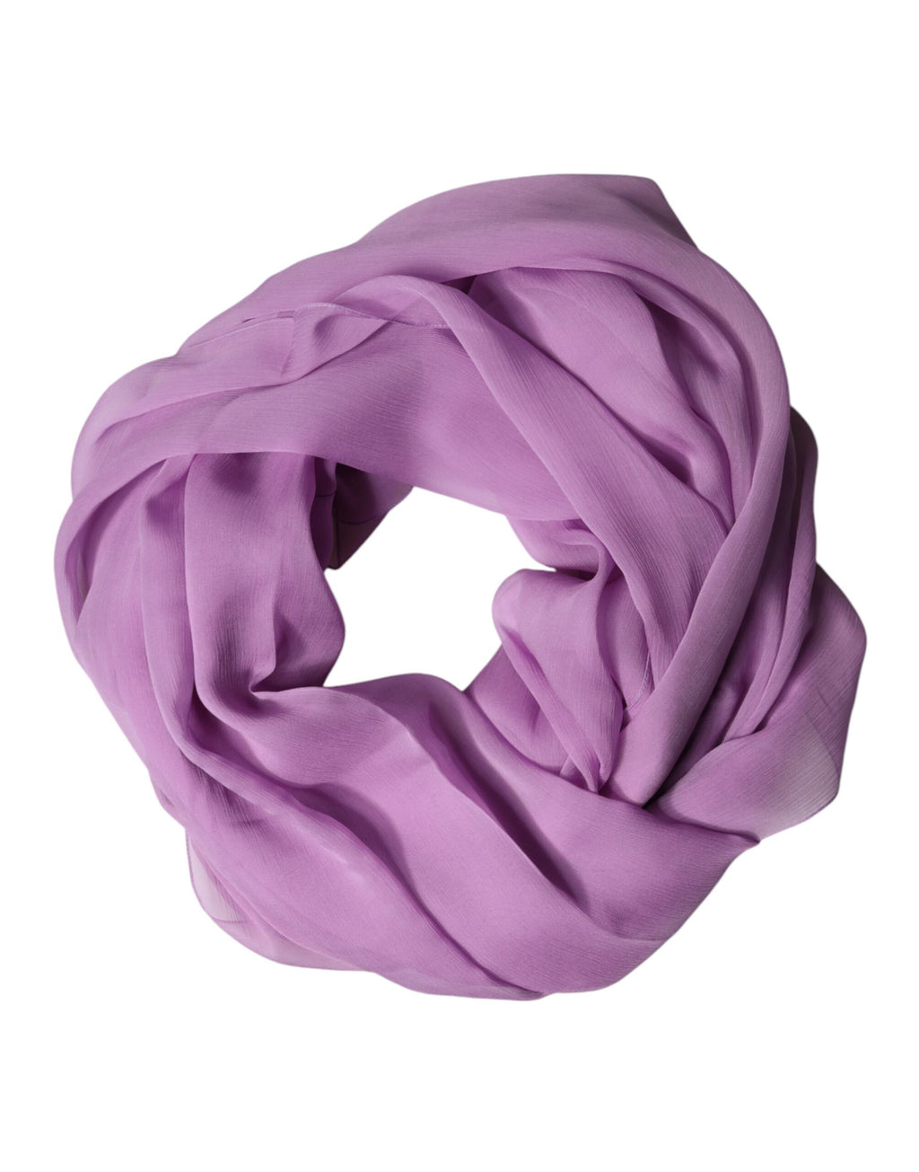 Dolce & Gabbana Purple Silk Stole Scarf for Men
