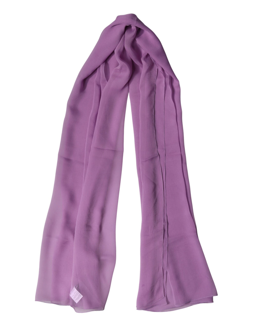 Dolce & Gabbana Purple Silk Stole Scarf for Men
