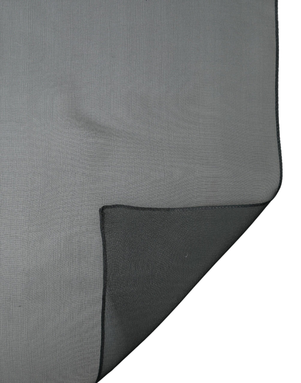 Dolce & Gabbana Dark Green Silk Scarf Shawl Neck-Scarf