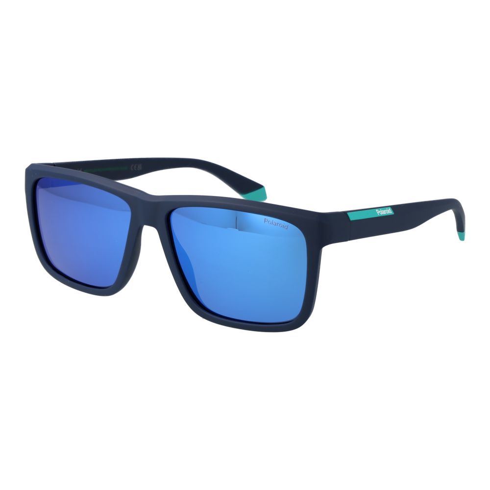 Polaroid Sonnenbrille aus blauem Polycarbonat