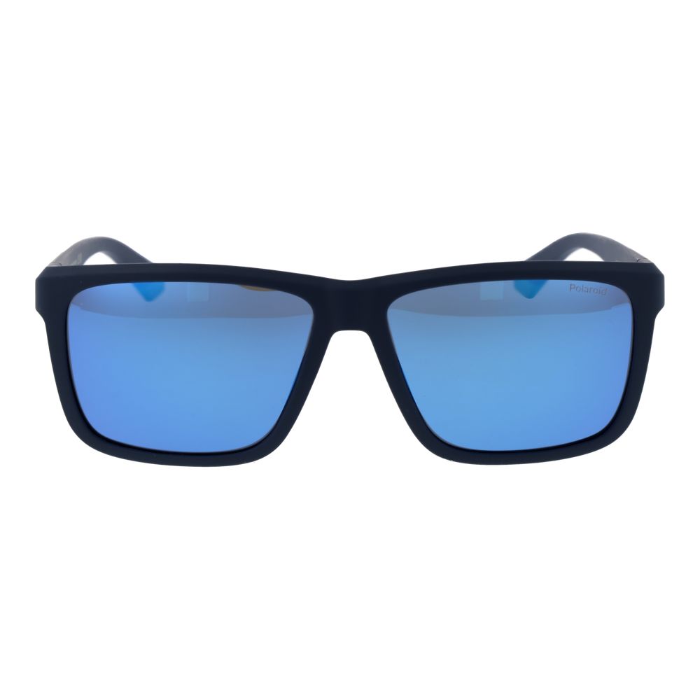 Polaroid Sonnenbrille aus blauem Polycarbonat