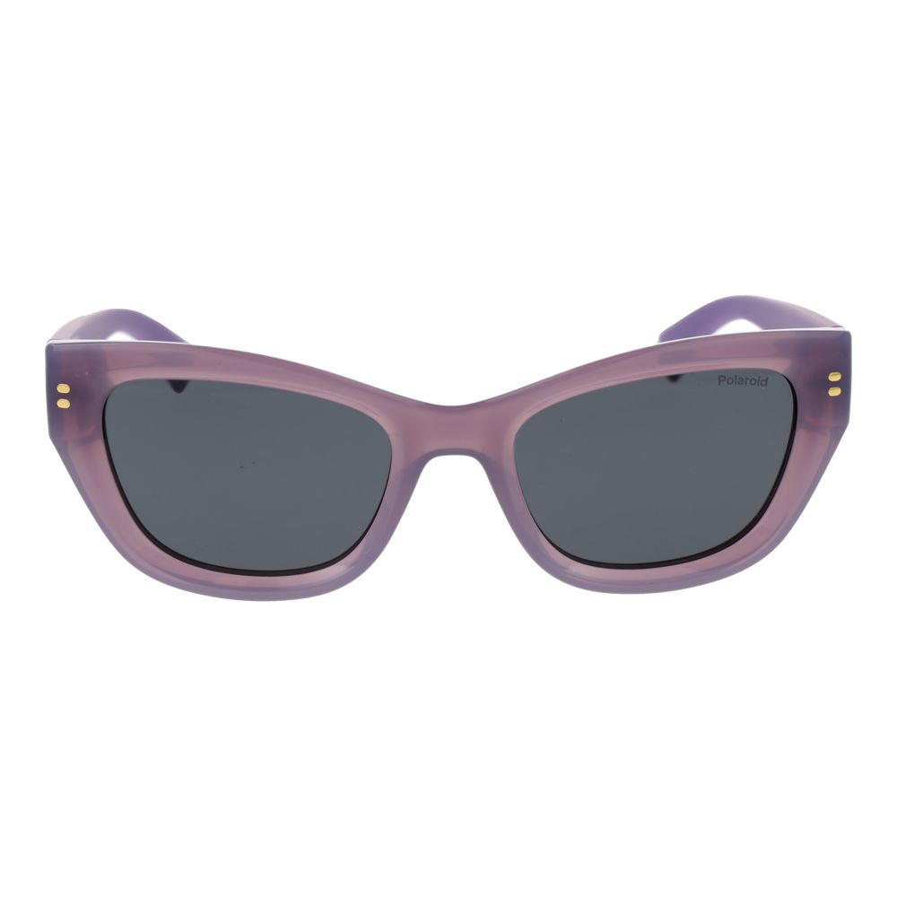 Polaroid Violette Sonnenbrille aus Kunststoff