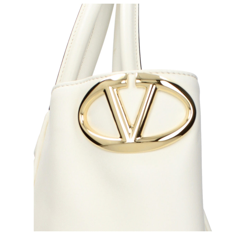 Valentino Garavani Beige Leder Handtasche