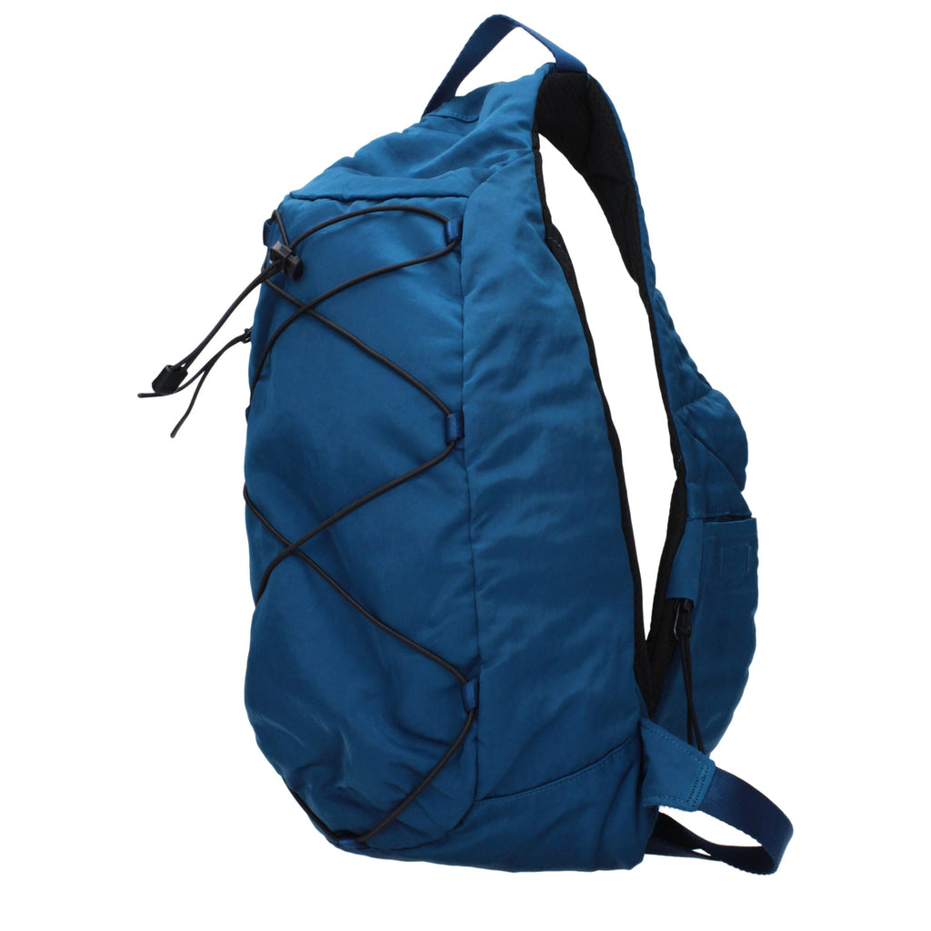 C.P. Company Blaue Umhängetasche aus Stoff