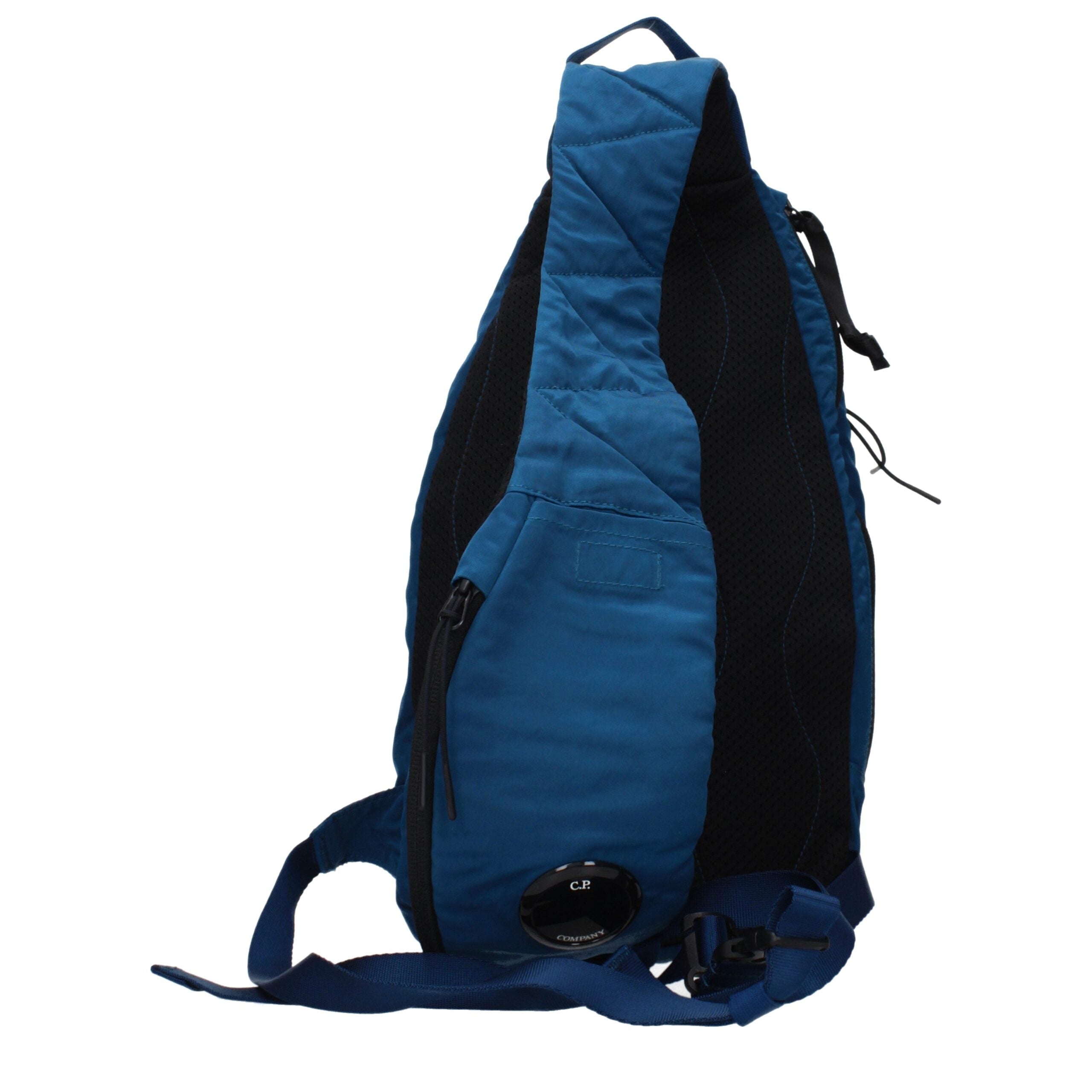 C.P. Company Blaue Umhängetasche aus Stoff