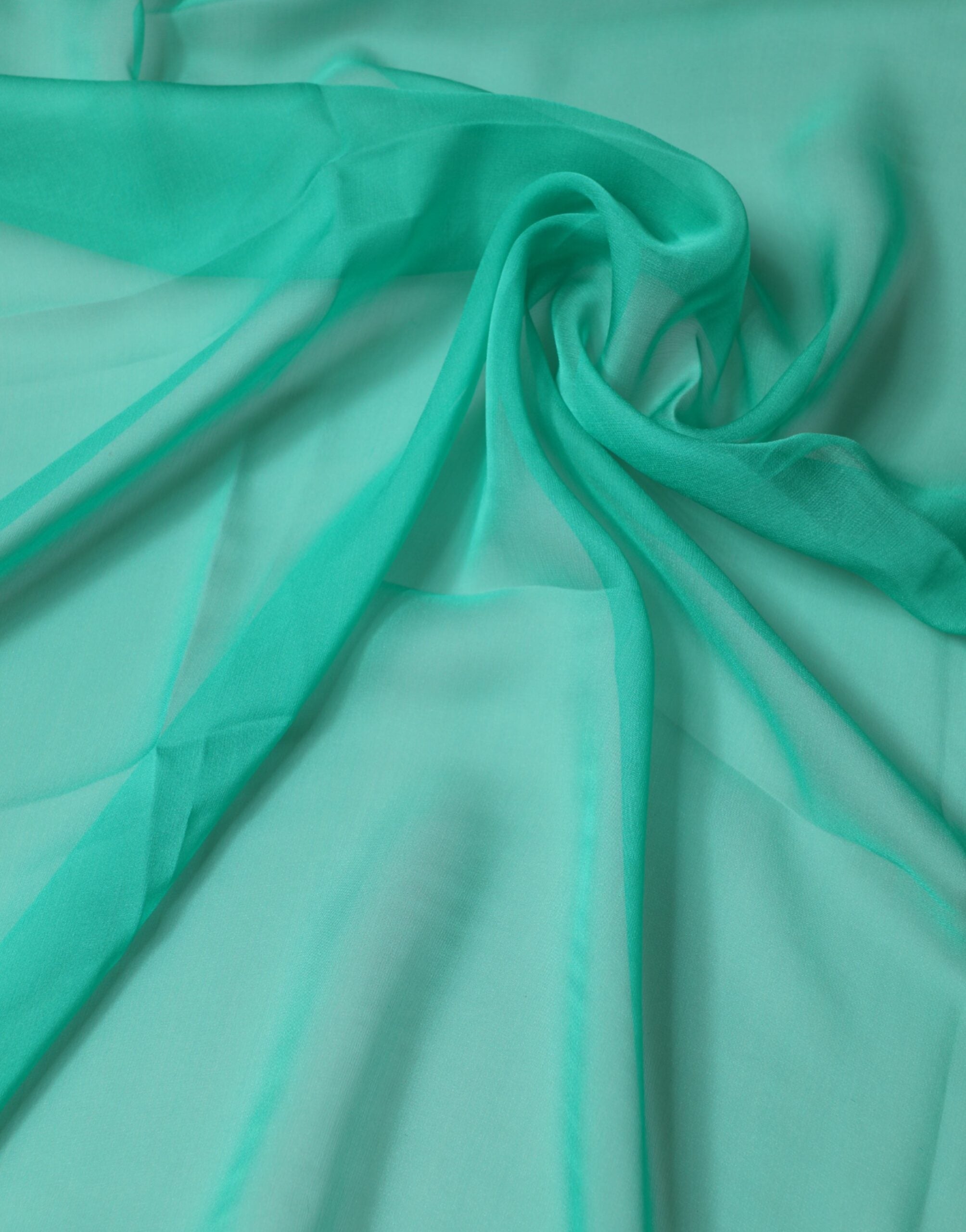 Dolce & Gabbana Green Silk Stole, Neckerchief, Scarf