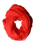 Dolce & Gabbana Roter Seidenschal Stola Nackenwickel Schal