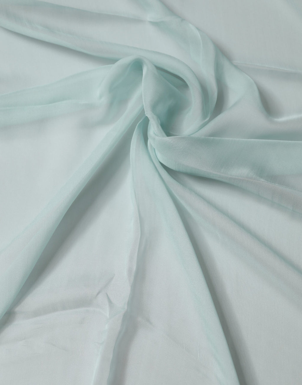 Dolce & Gabbana Light Turquoise Silk Stole Neck Scarf Shawl