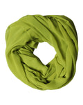 Dolce & Gabbana Green Polyester Stole Neck Scarf Shawl
