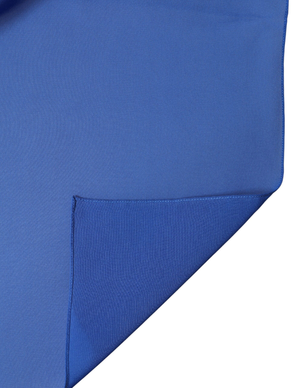 Dolce & Gabbana Blue Silk Scarf Stole Men's Scarf