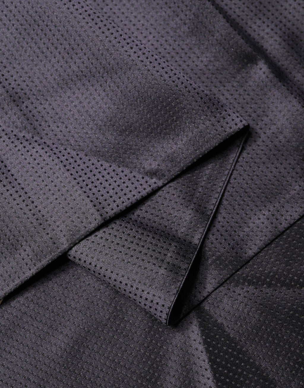 Dolce & Gabbana Schwarzer Seiden-Foulard mit Fransen
