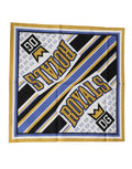 Dolce & Gabbana Multicolor DG Royals Square Foulard Men's 50cm x 50cm Scarf