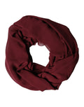 Dolce & Gabbana Maroon Silk Scarf Stole Men's 200cm x 130cm Scarf