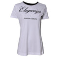Dolce & Gabbana White Eleganza Cotton Crew-Neck T-Shirt