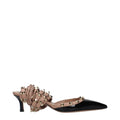 Valentino Garavani Schwarze Sandalen mit Lederriemen