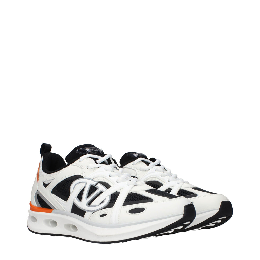 Valentino Garavani Weiße Stoff-Sneaker im Athletic-Look