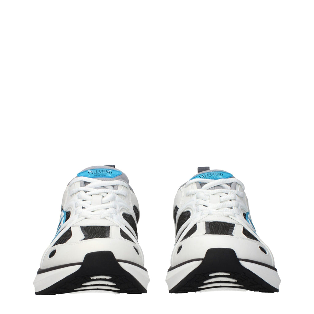 Valentino Garavani Weiße Stoff-Sneaker im Athletic-Look