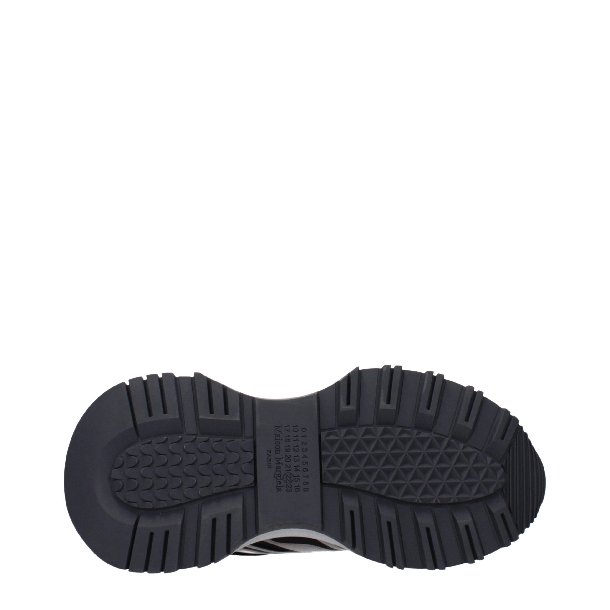 Maison Margiela Schwarze Stoff-Sneaker