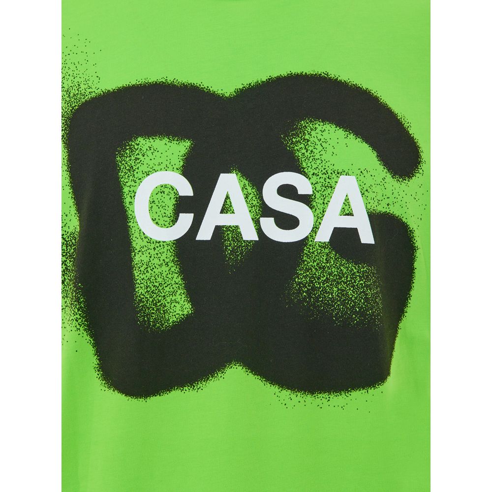 Dolce & Gabbana Green Cotton Sportswear Top