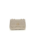 Tory Burch Beige Lambskin Shoulder Bag Ovis Aries Aries