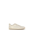 Tory Burch Beige Kalbsleder Bos Taurus Low Top Sneaker