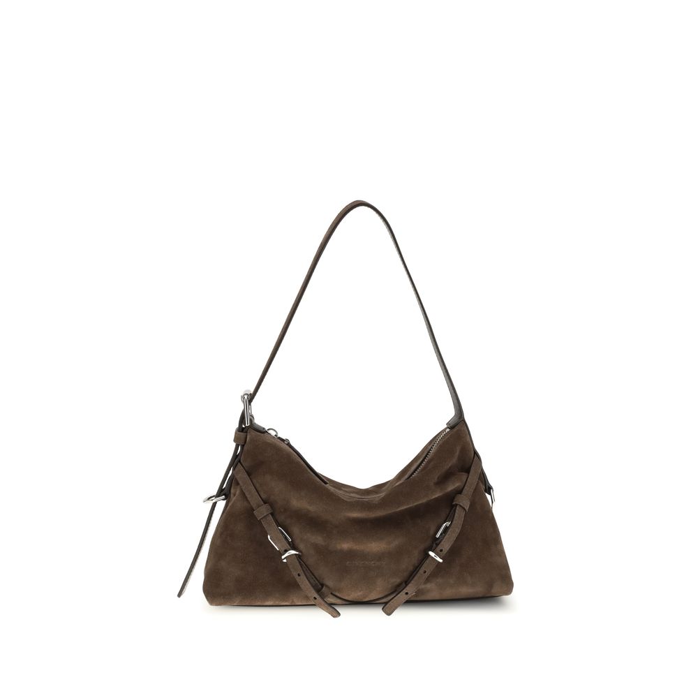 Givenchy Braune Kalbsleder Bos Taurus Schultertasche