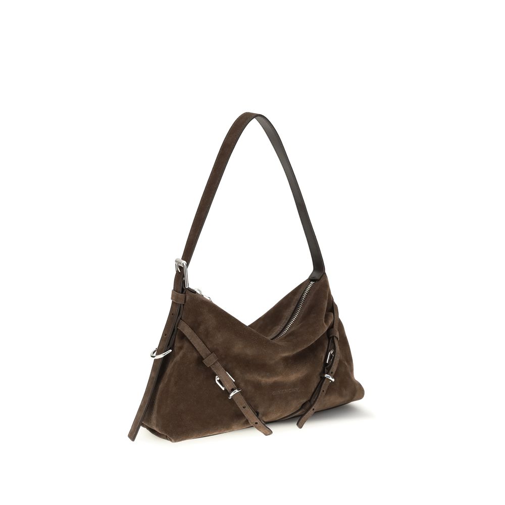Givenchy Braune Kalbsleder Bos Taurus Schultertasche